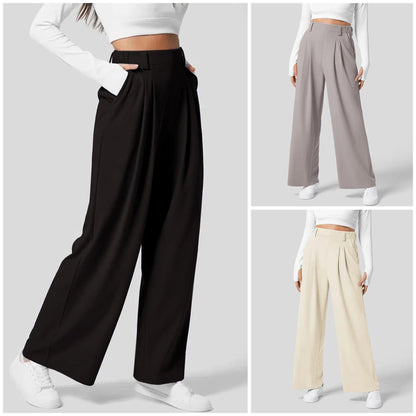 High-Waisted Casual Grace Pants