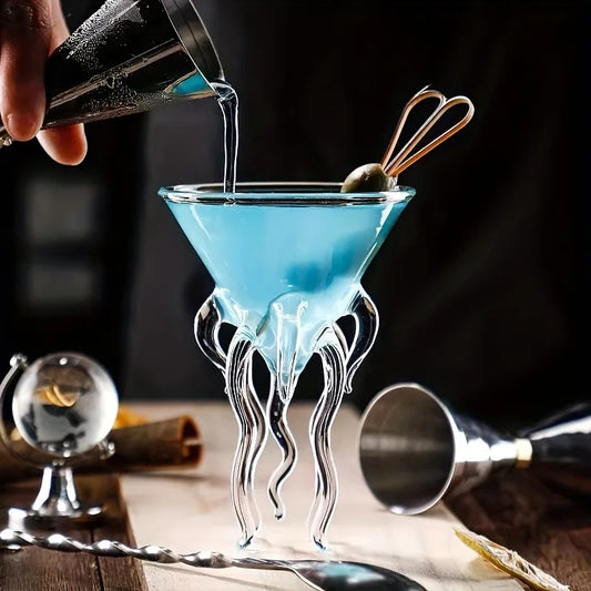 Tentacle Twist Cocktail Glass