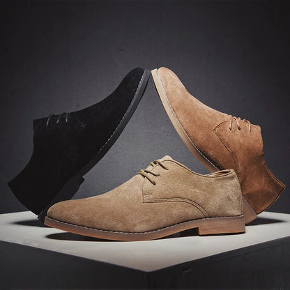 Premium Suede Leather Oxfords