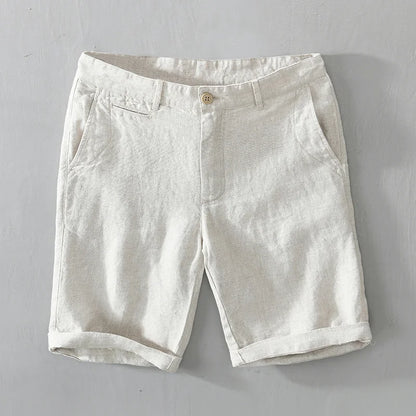 Dune Drift Linen Shorts