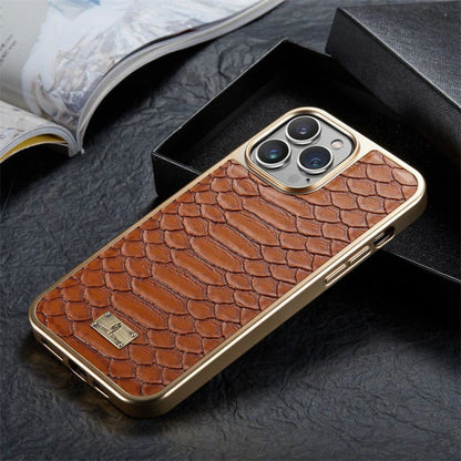 Luxe Python Pattern Iphone Cover