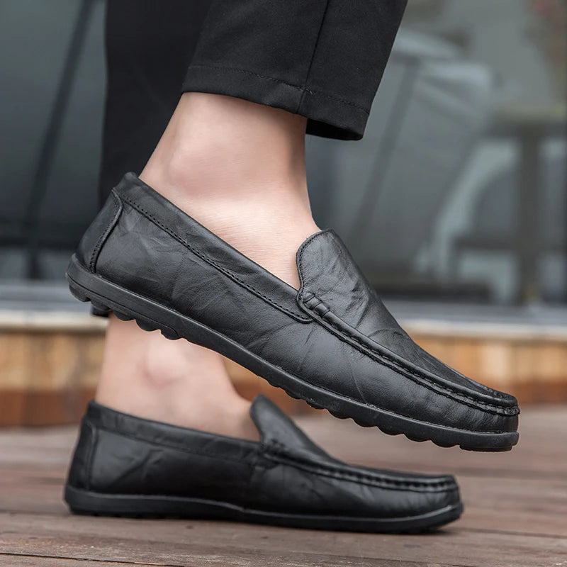 Italian Leather Loafers