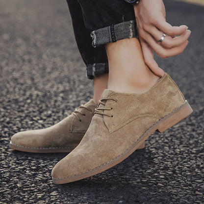 Premium Suede Leather Oxfords