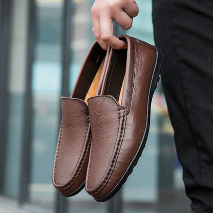 Italian Leather Loafers