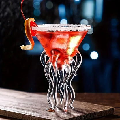 Tentacle Twist Cocktail Glass