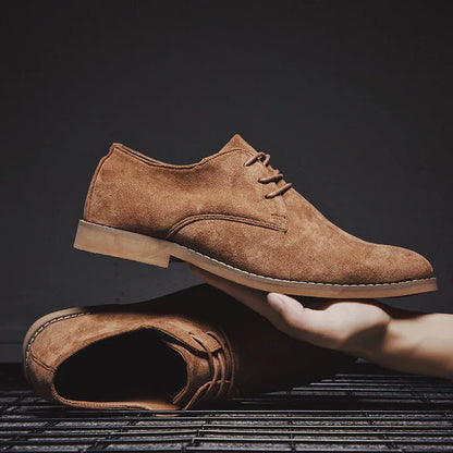 Premium Suede Leather Oxfords