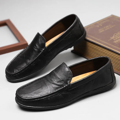 Italian Leather Loafers