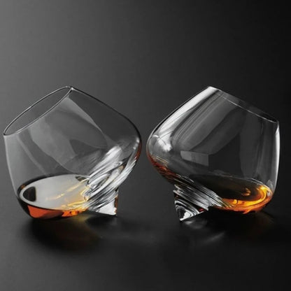 Beckett's Rotating Whiskey Glass