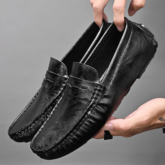 Refined Leather Loafers