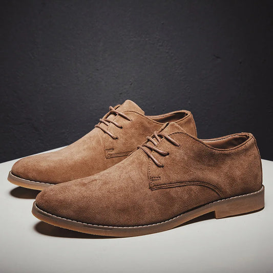 Premium Suede Leather Oxfords