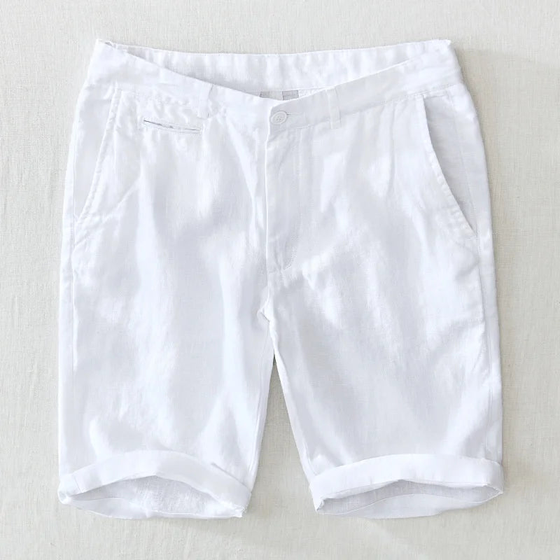 Dune Drift Linen Shorts