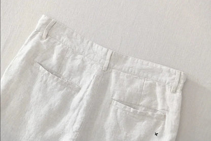 Dune Drift Linen Shorts