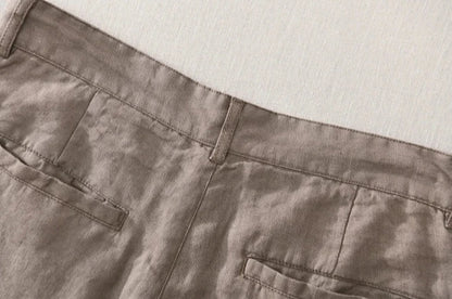 Dune Drift Linen Shorts