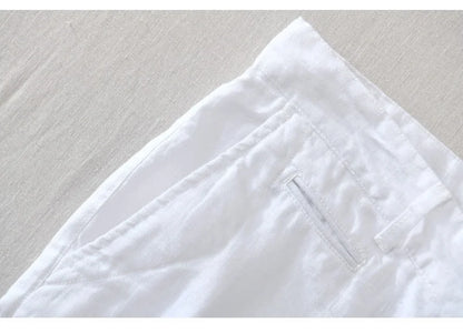 Dune Drift Linen Shorts