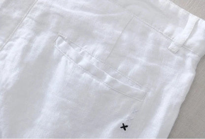 Dune Drift Linen Shorts