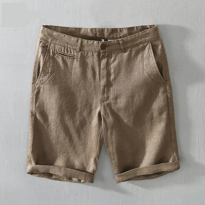 Dune Drift Linen Shorts