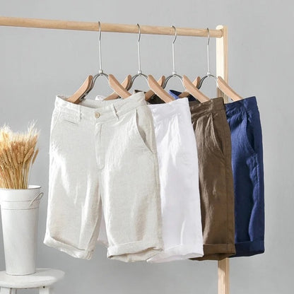 Dune Drift Linen Shorts